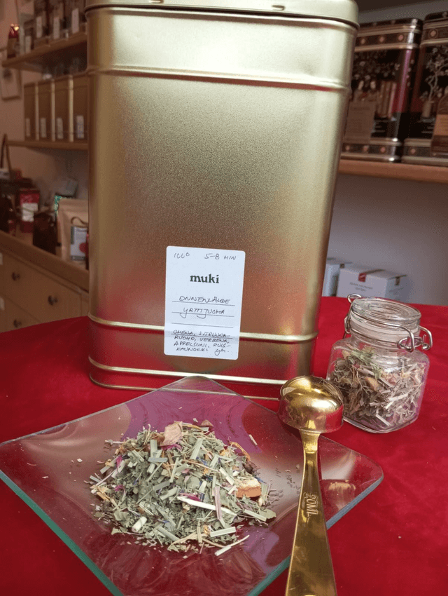 Herbal Infusion tea - Omena-siitruna yrtti juoma