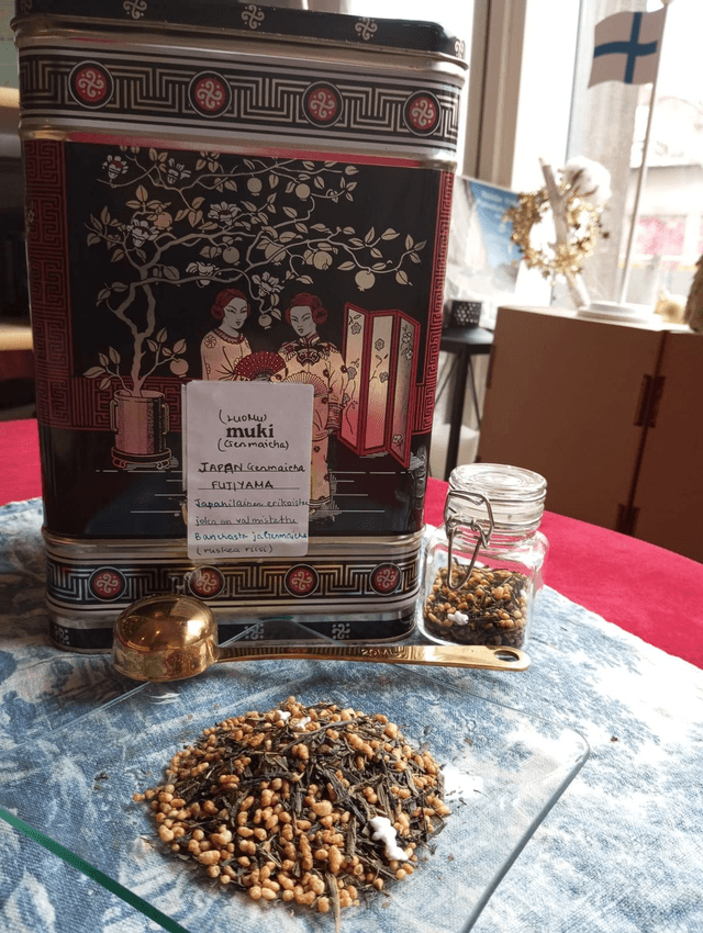 Green tea - Japan Sencha Genmaicha Fujiyama